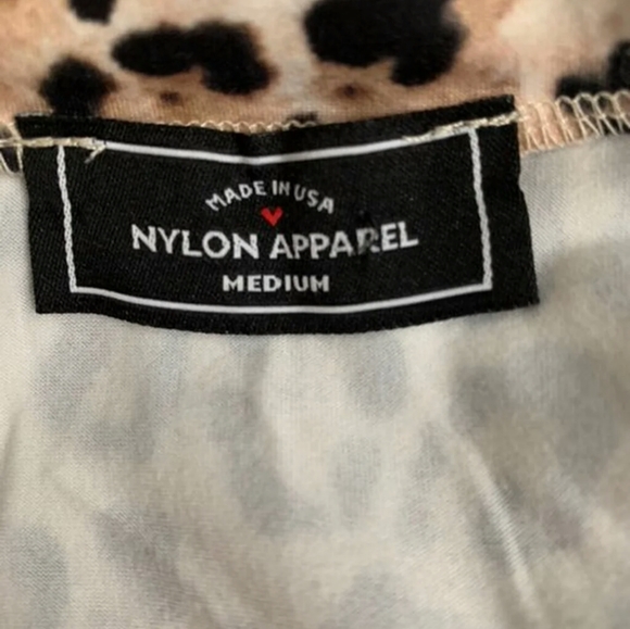 Nylon apparel M women's cheetah bodysuit - Picture 9 of 9